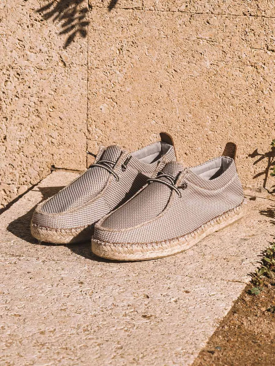 Toni Pons Oscar espadrille homme maille à lacets