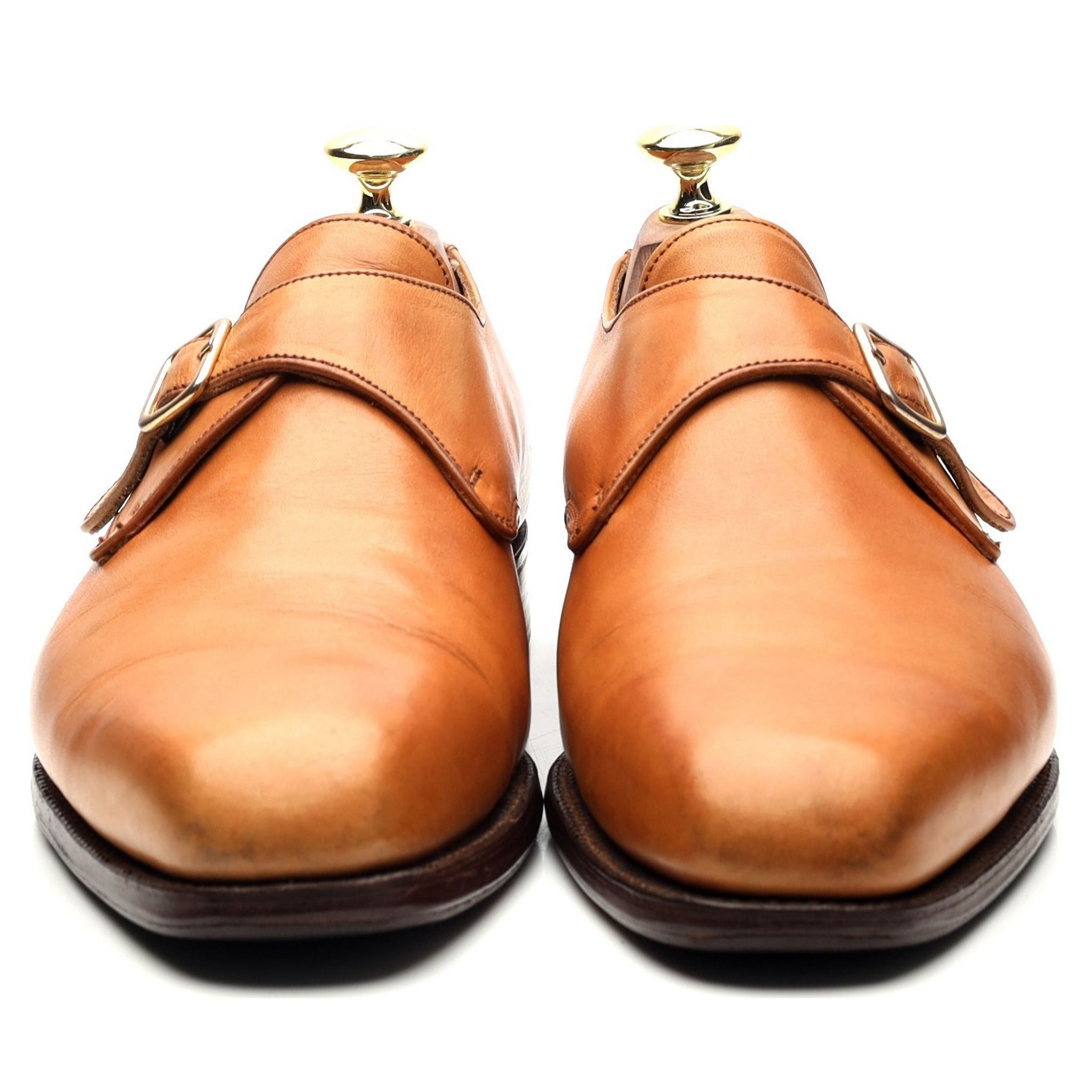 Tricker’s Mayfair chaussure moine cuir marron UK 6