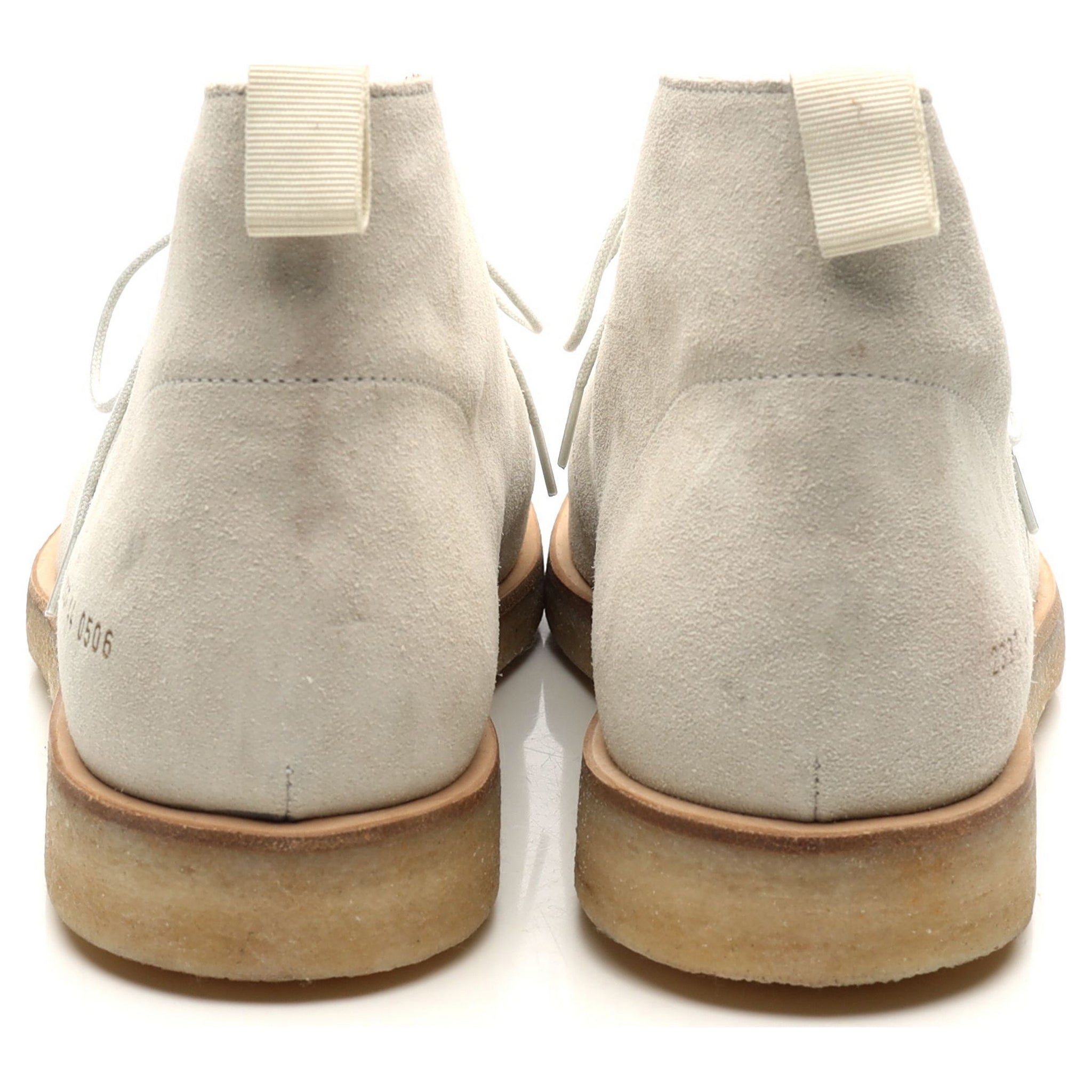 Common Projects Chukka Bottines daim blanc pointure 44