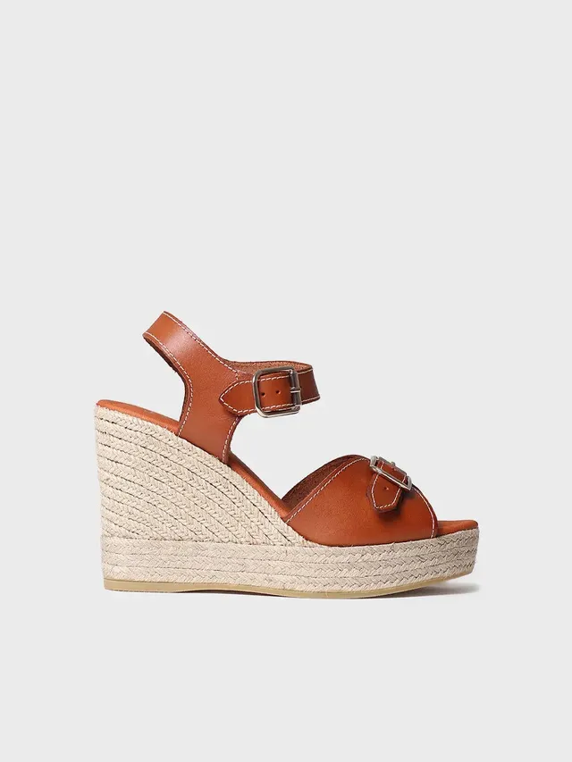 Toni Pons Olga espadrilles cuir talon 10,5 cm
