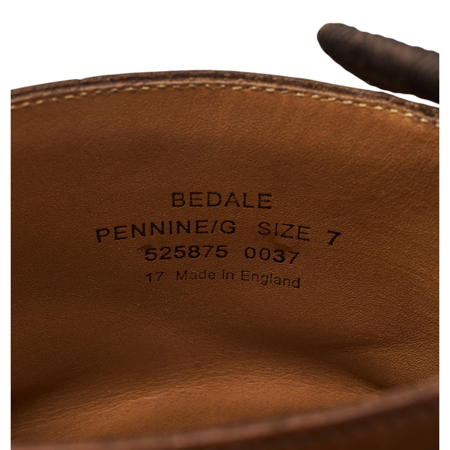 Loake 1880 Bedale bottines cuir marron pointure UK 7