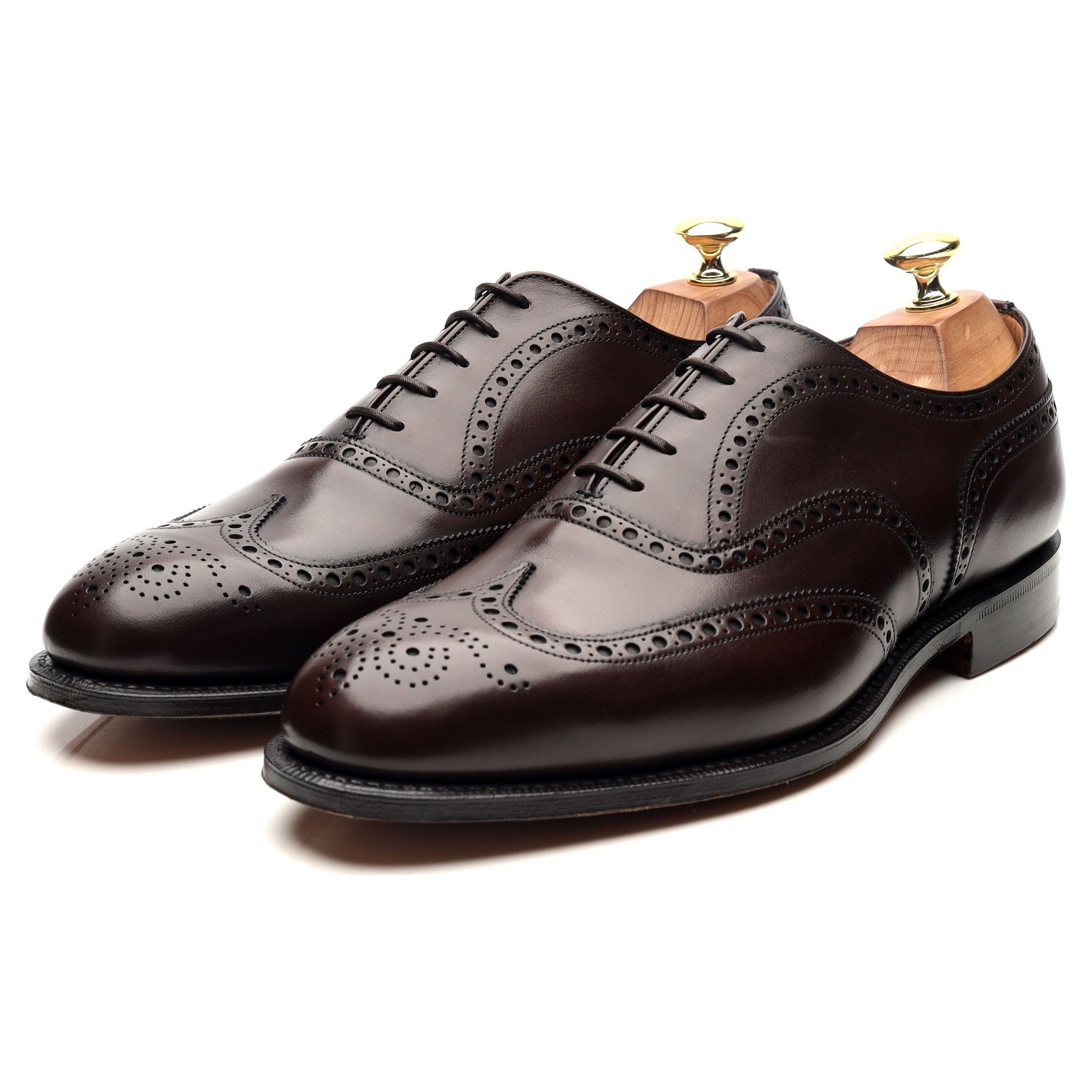 Church's Chetwynd brogues cuir marron foncé 8 G