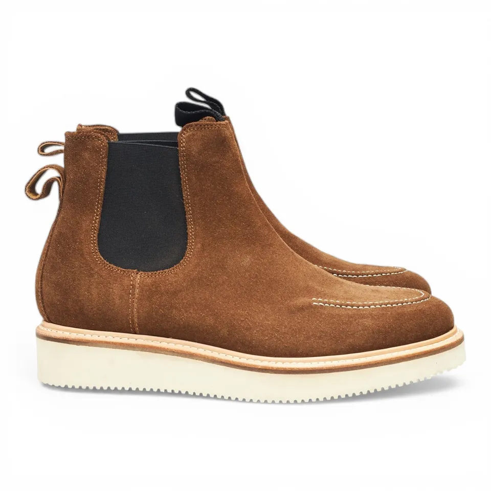 Easymoc Easy Chelsea boots chelsea daim marron pointure UK 7