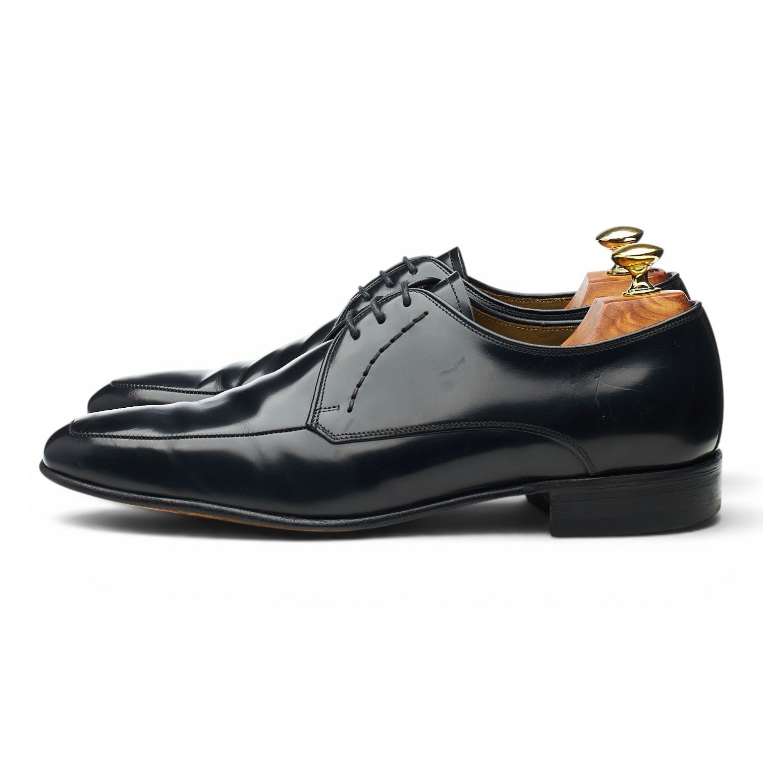 Barker derby cuir noir pointure UK 7,5 large