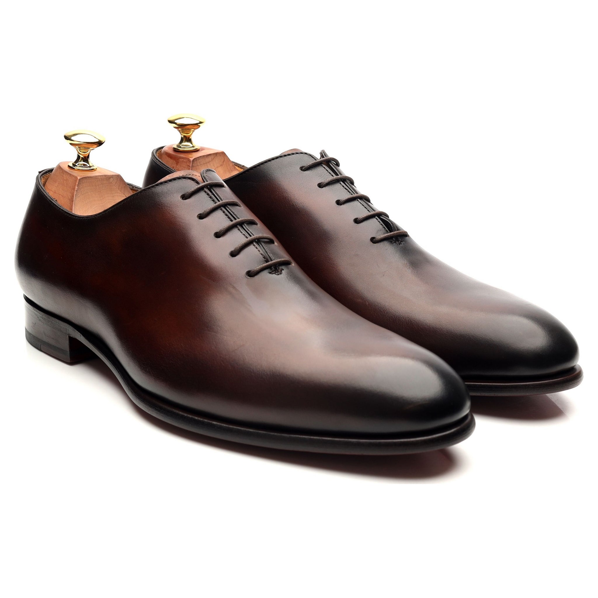Carlos Santos Damien oxford cuir marron UK 9.5