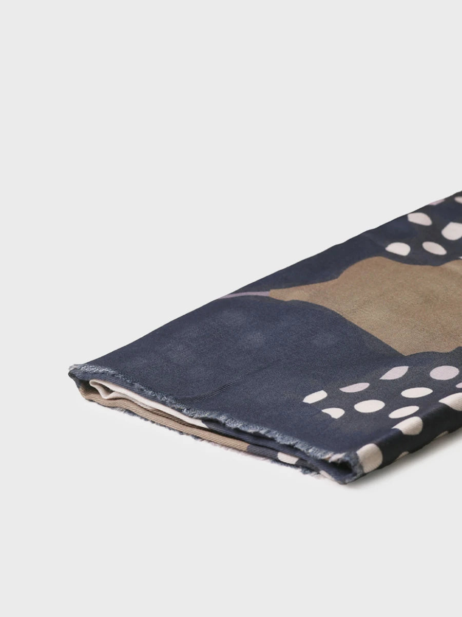 Toni Pons Xenia foulard tissu leger imprime 90x185
