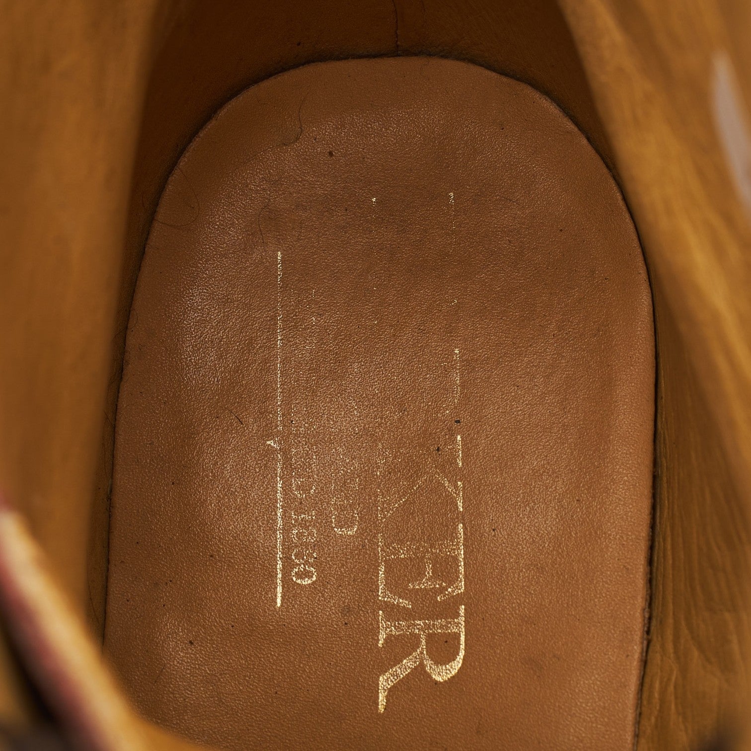 Barker Harrison bottine brogue camel 7 UK