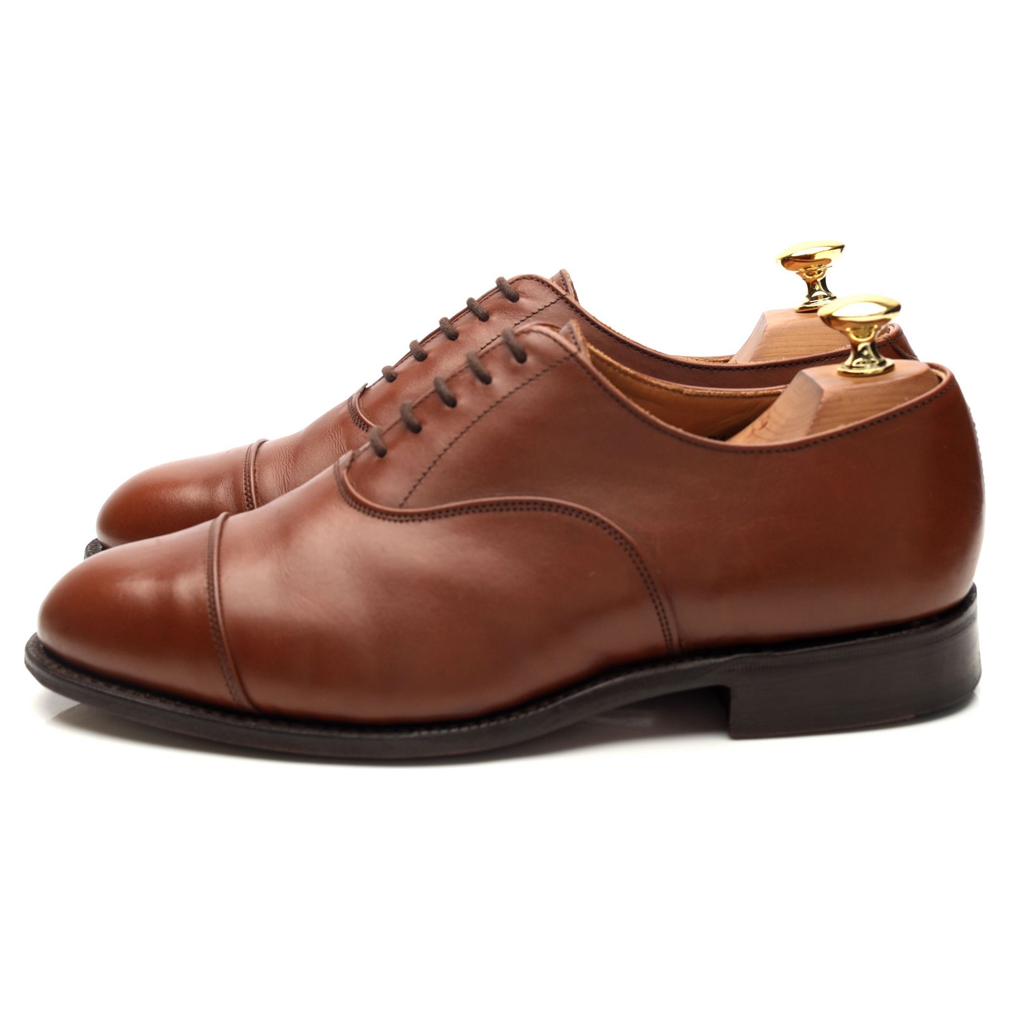 Tricker's Henley richelieu cuir marron 6 UK cérémonie
