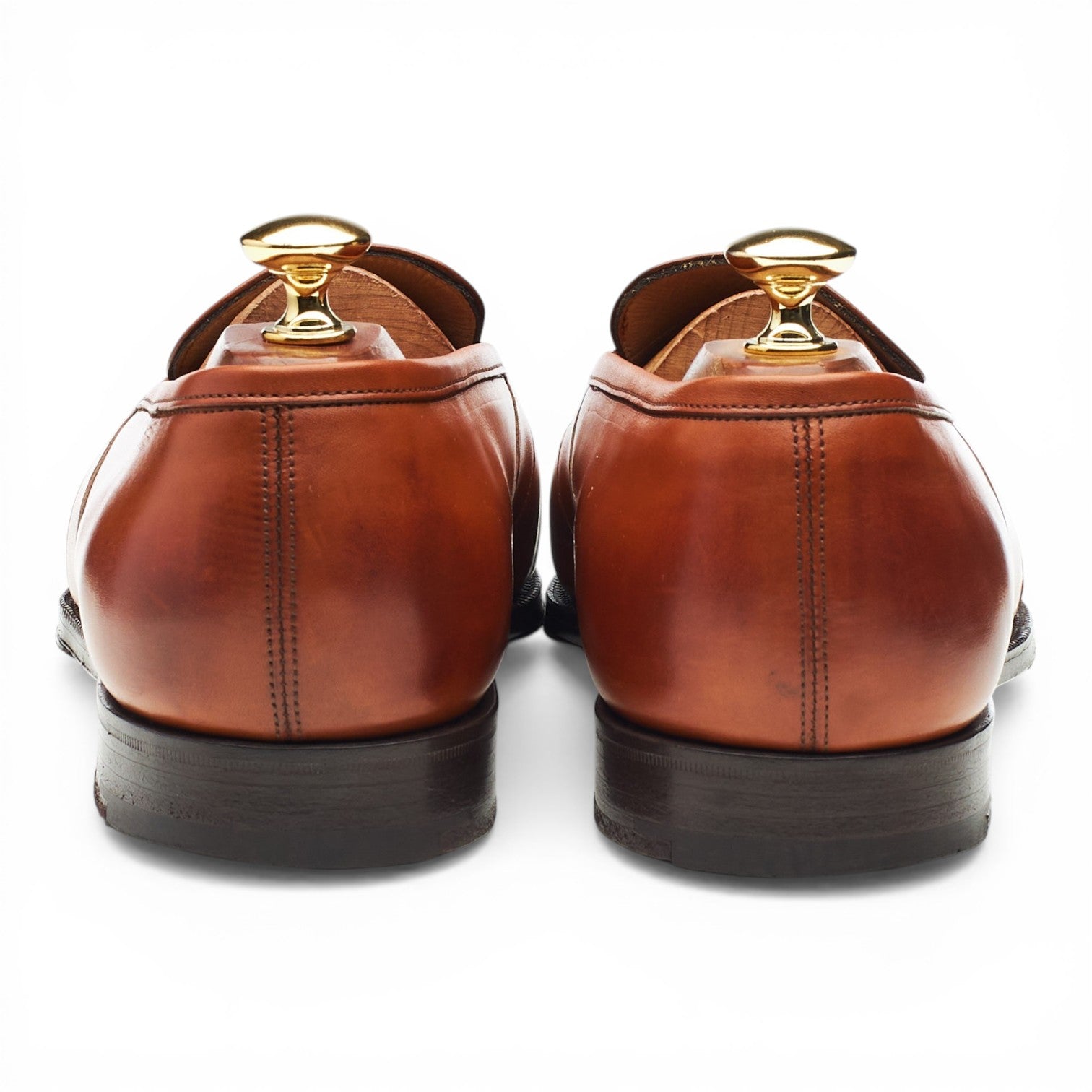 Edward Green Montpellier III mocassin cuir marron 9.5