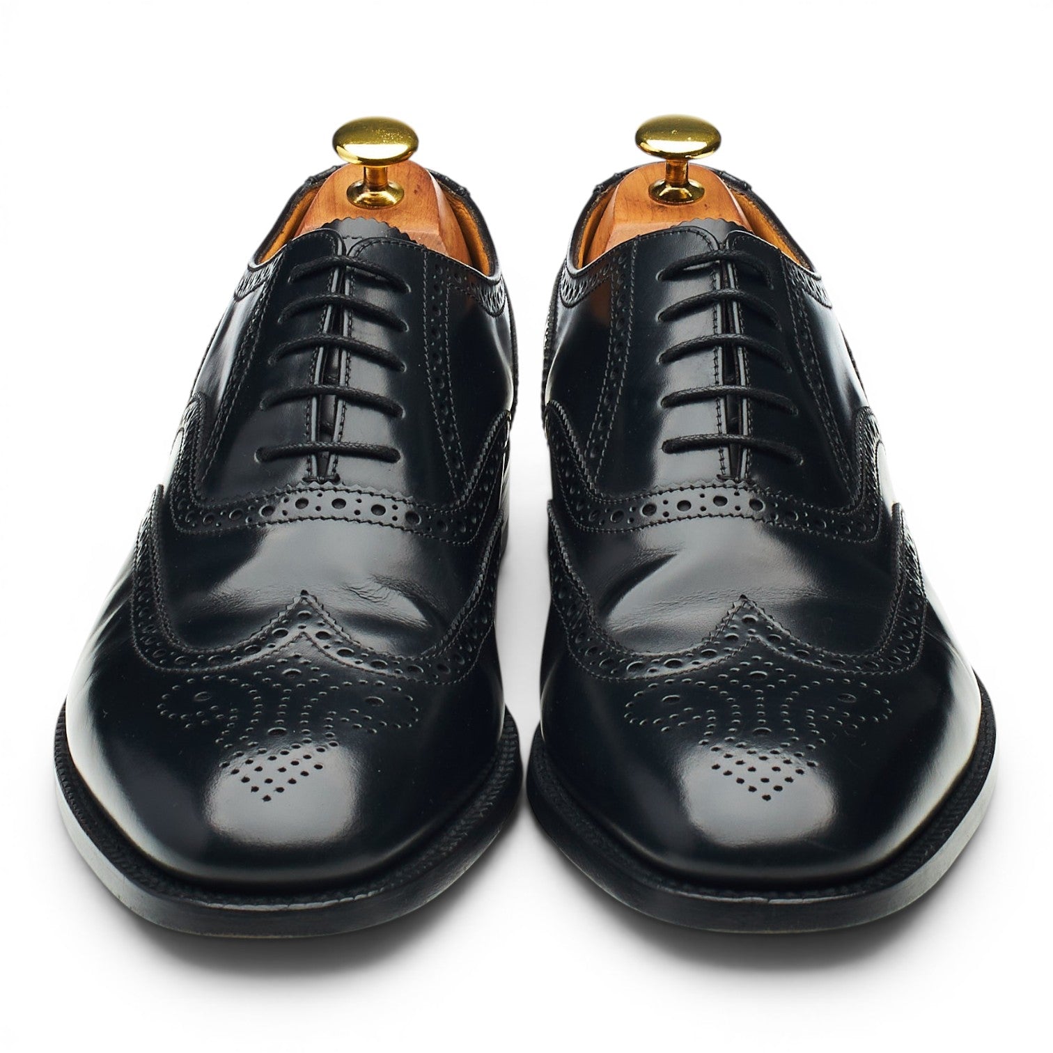 Loake 202B oxford cuir noir pointure 8
