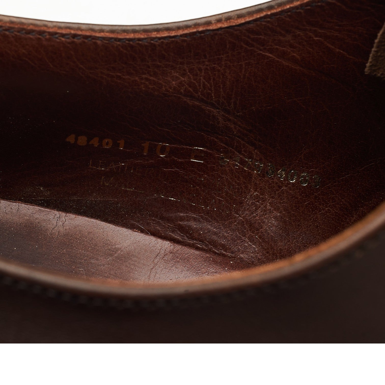 George Cleverley Harry oxford cuir marron UK 10
