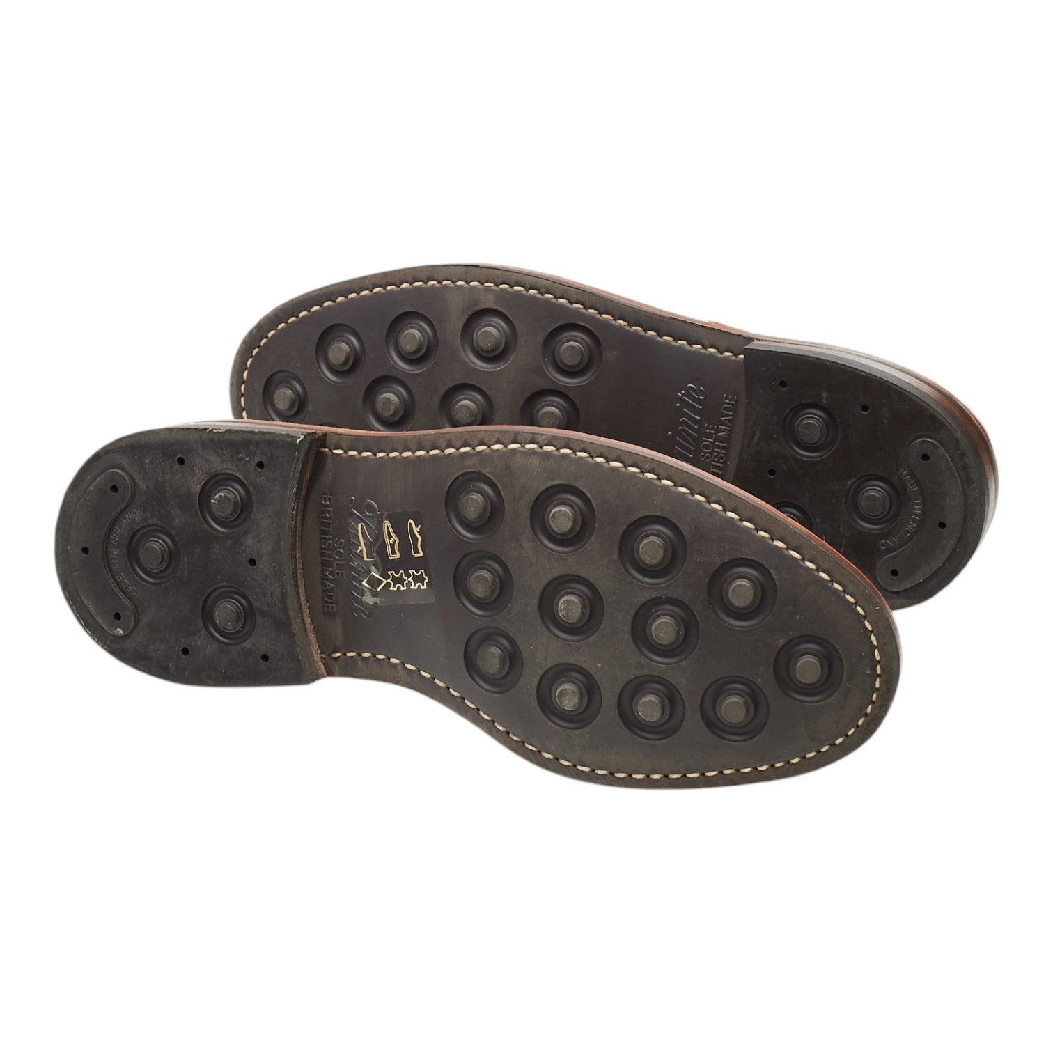 Tricker's Bourton derby cuir marron UK 6 semelle gomme
