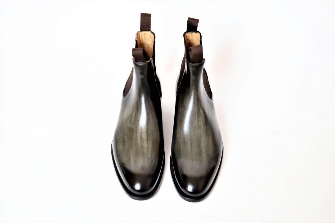 Malfroid Berrière boots chelsea cuir patiné
