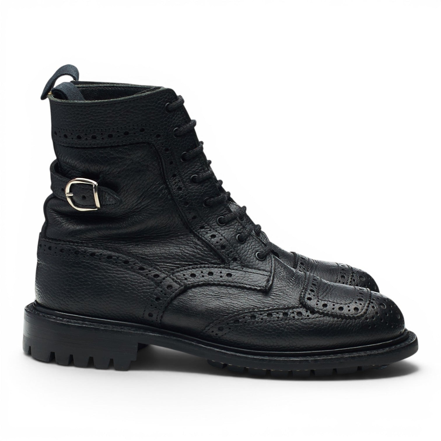 Tricker's Maria bottines cuir noir pointure UK 4,5