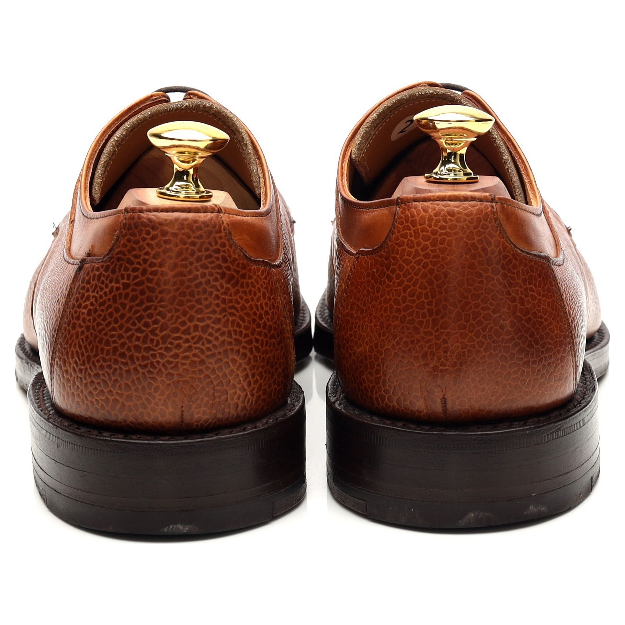 Cheaney Dali derbys cuir grainé marron 7.5 UK