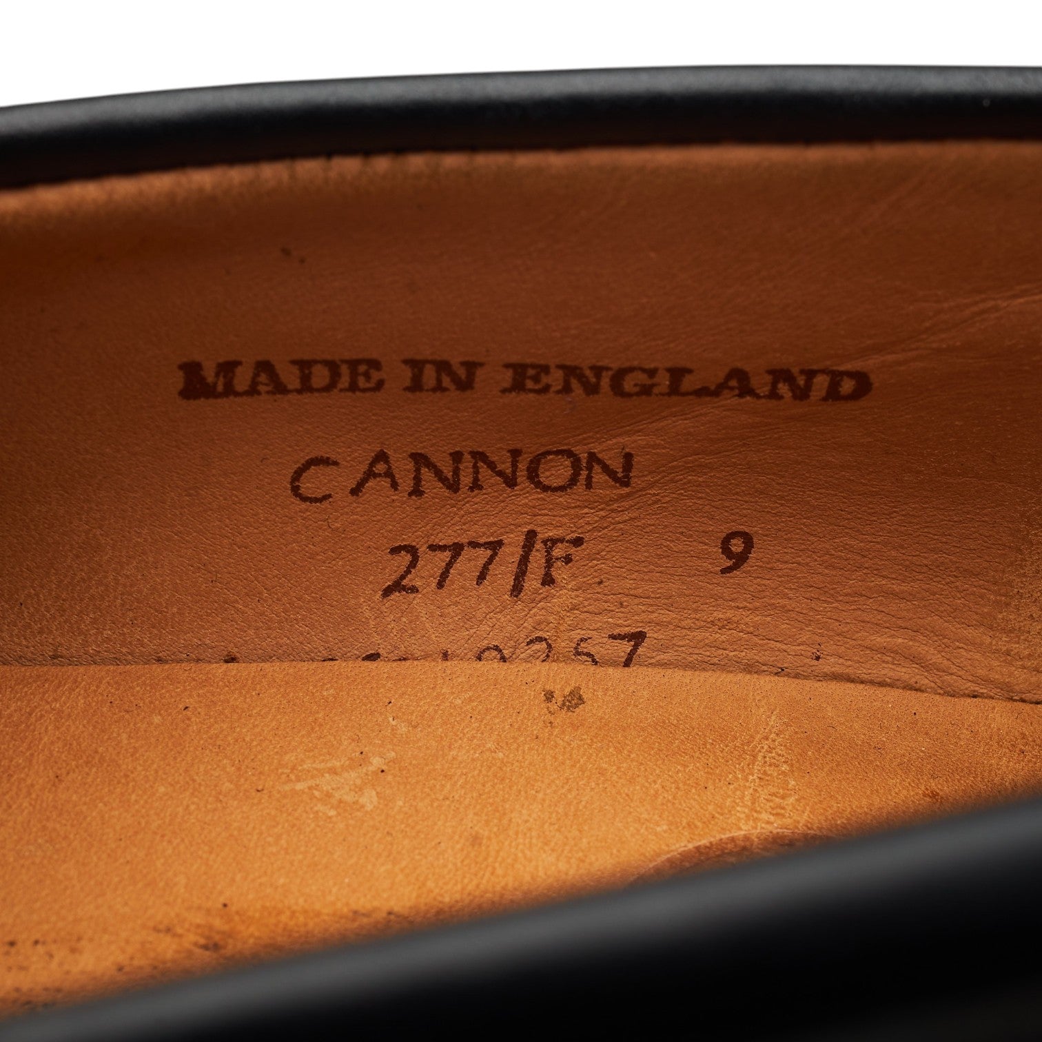 Cheaney Cannon mocassin cuir noir UK 9
