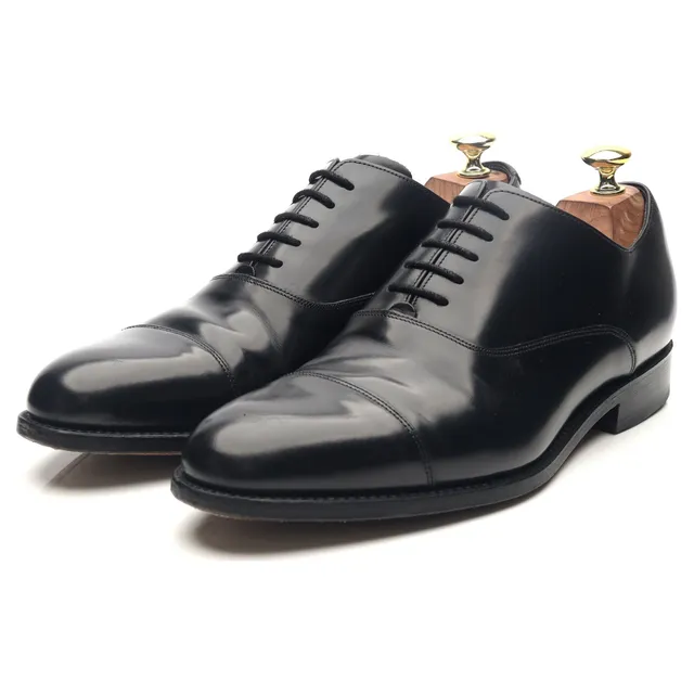 Barker Winsford richelieu cuir noir UK 7,5 poli