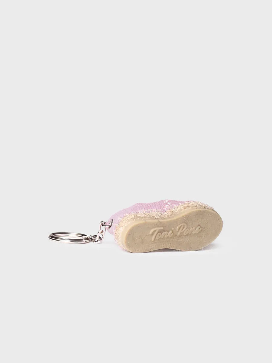 Toni Pons CLAUER-TP porte-clés espadrille rose