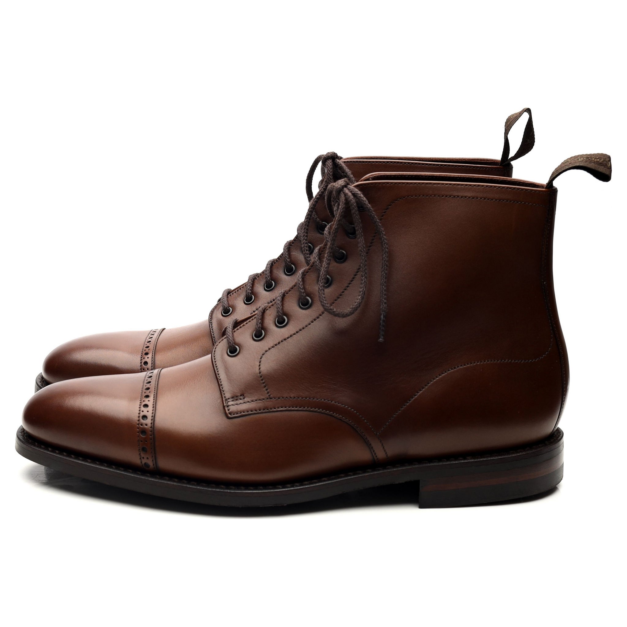 Loake 1880 Hyde bottines cuir marron 9 UK