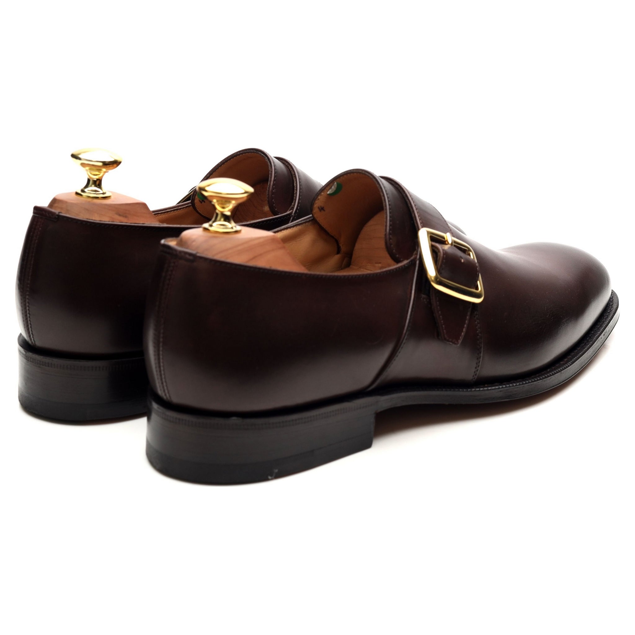 Church's Westbury monk cuir marron foncé UK 8