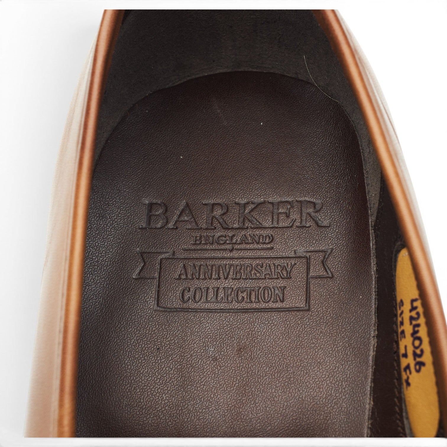 Barker Ravel mocassins cuir marron UK 7