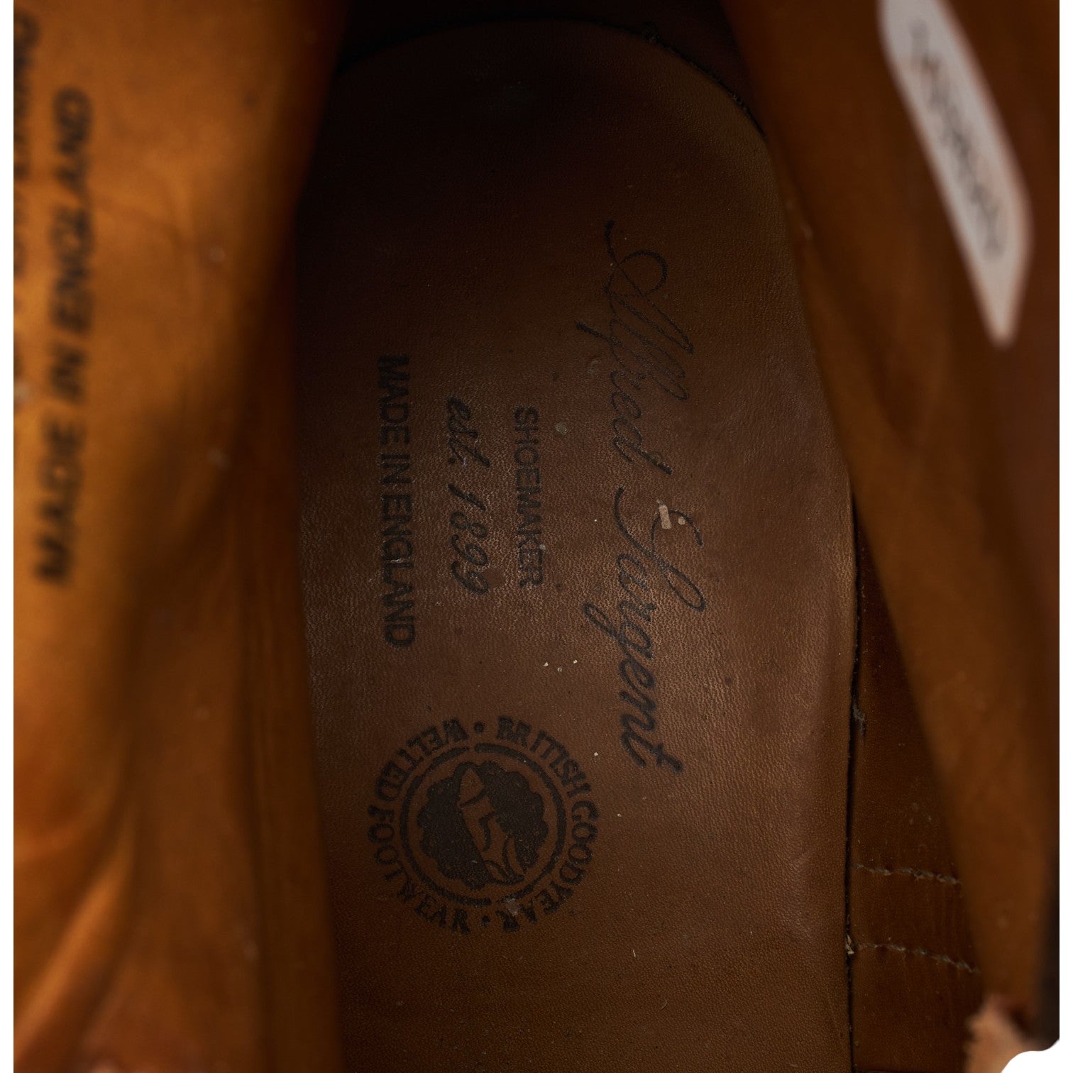 Alfred Sargent Grasmere bottines cuir marron UK 7