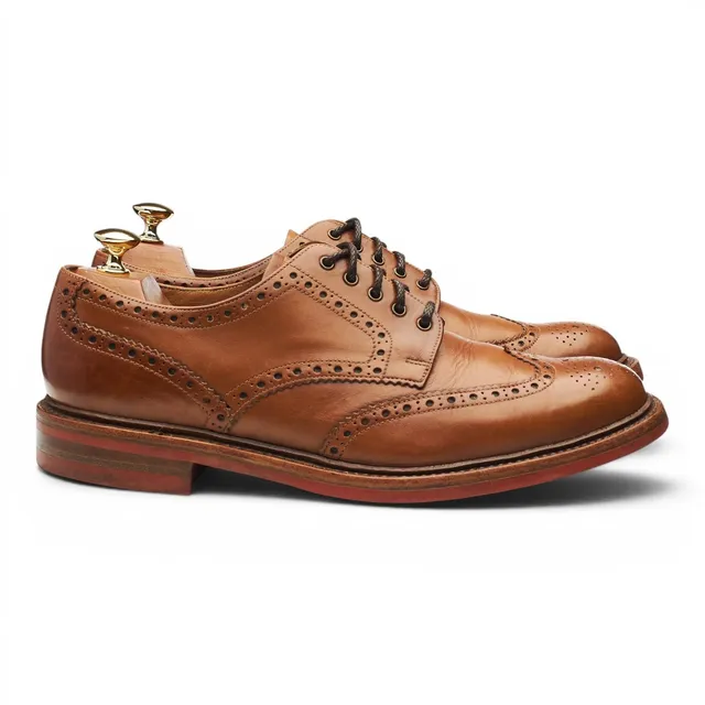 Loake 1880 Worton derbies cuir marron pointure 9