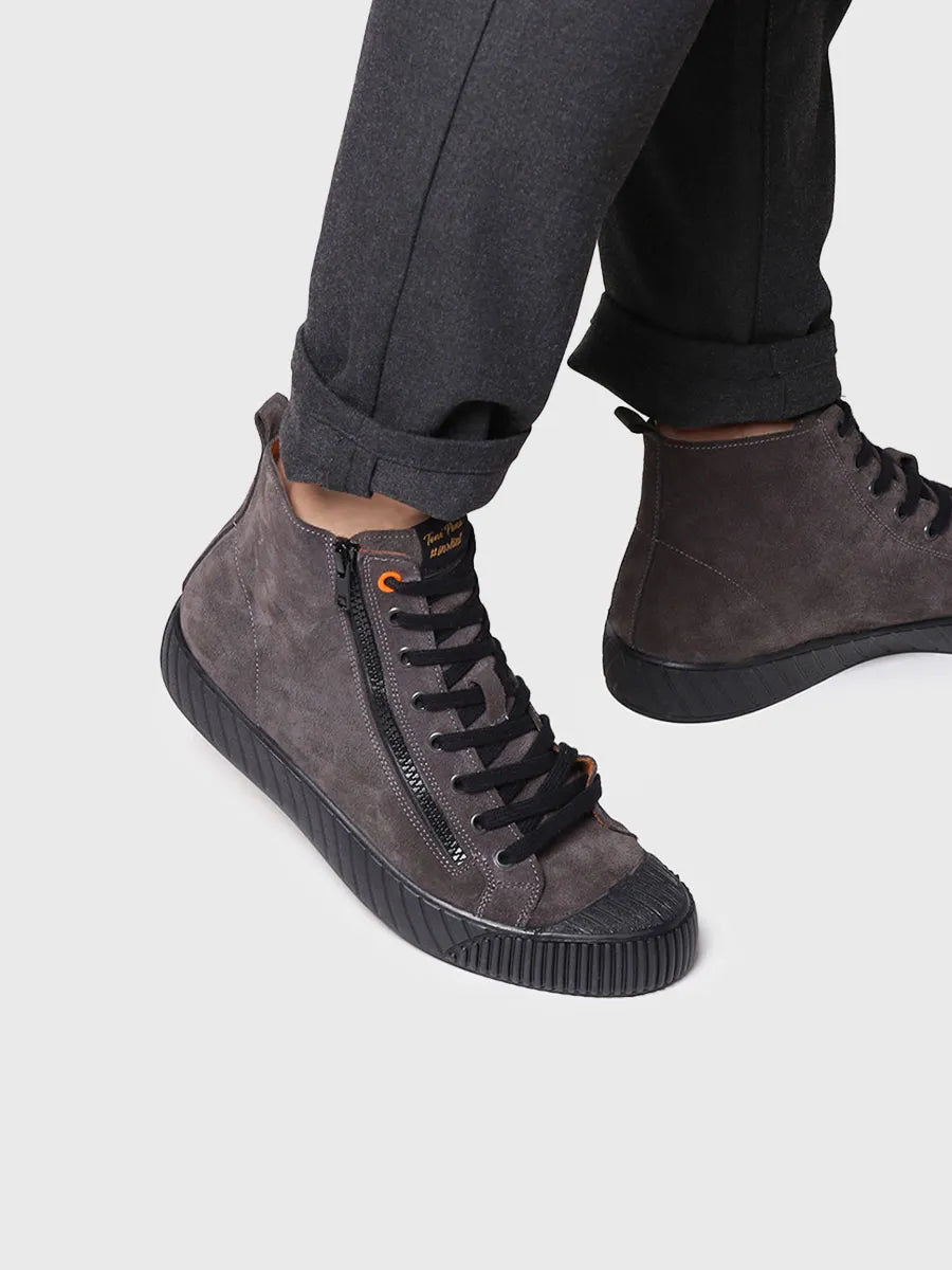 Toni Pons Geri-SY boots homme suède gris