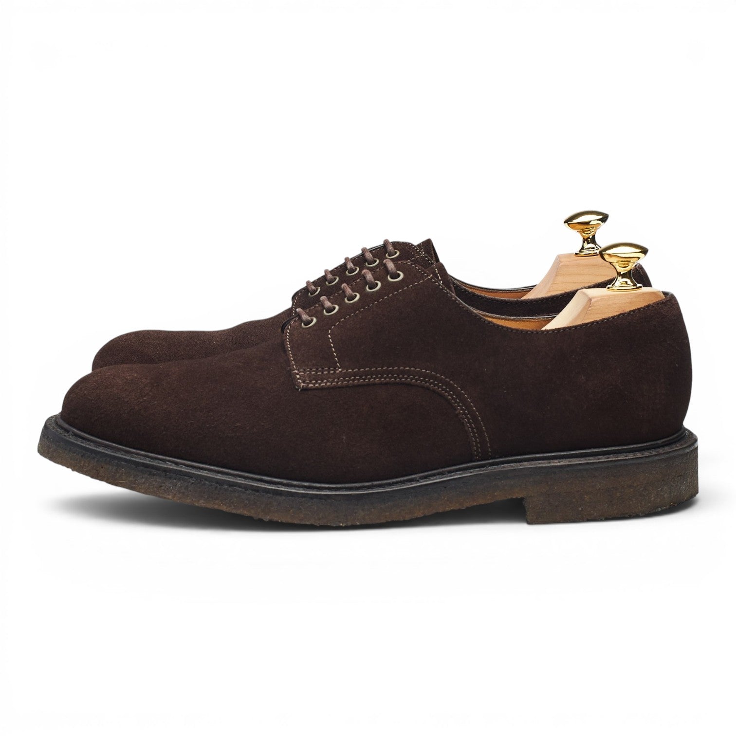 Loake 1880 Chichester derby suède marron UK 7.5