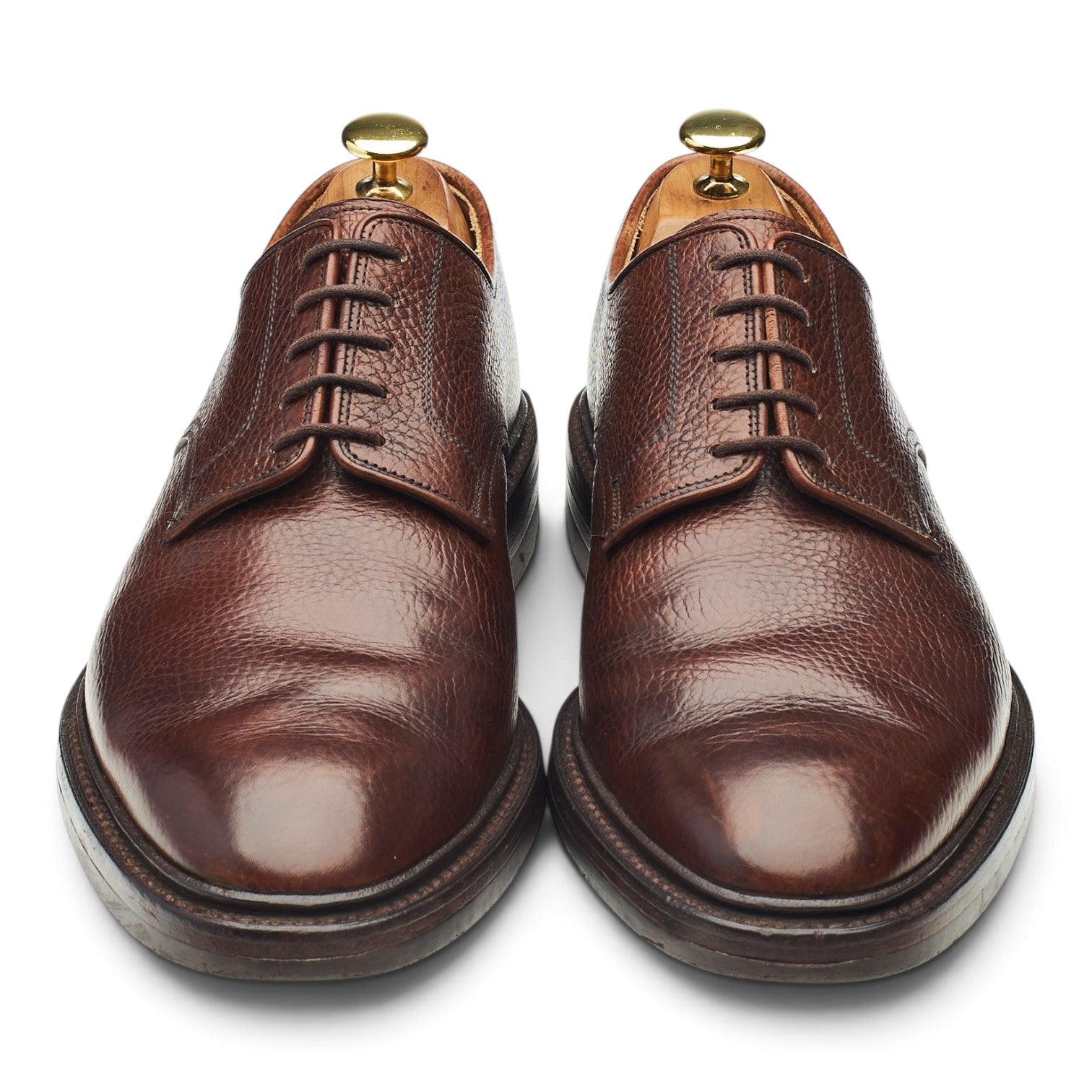 Crockett & Jones Ashdown derby cuir marron pointure 8