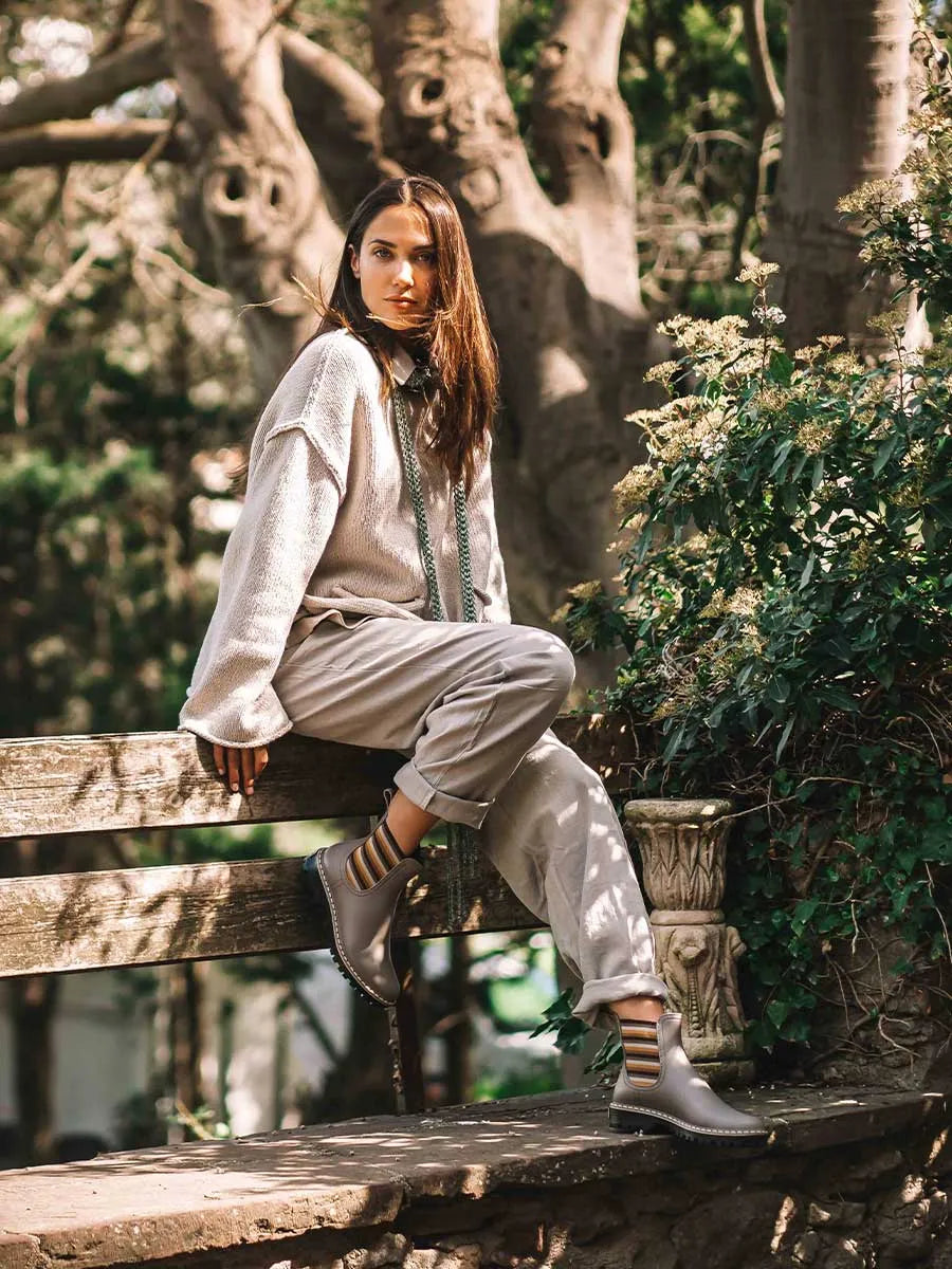 Toni Pons Corbin bottine Chelsea imperméable taupe