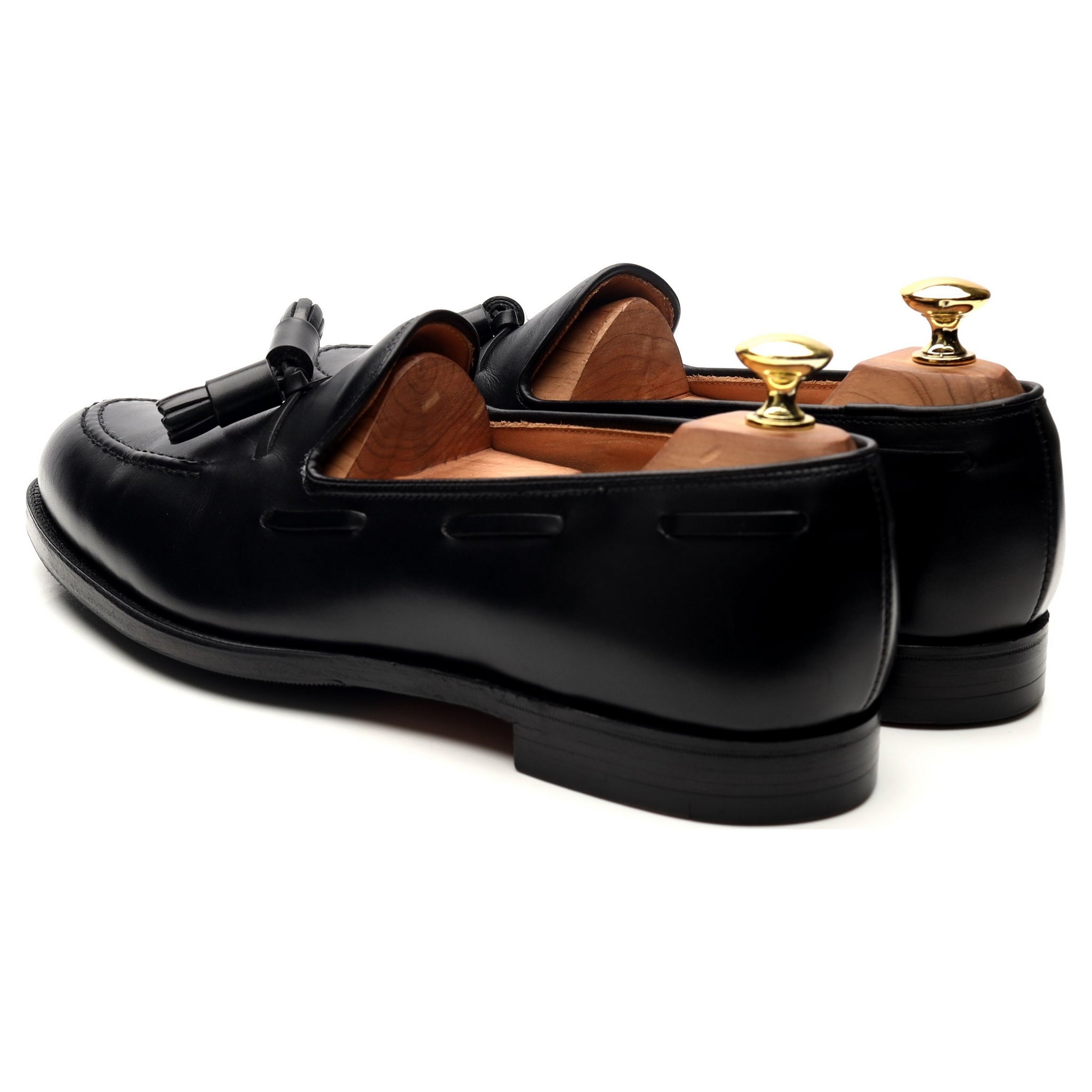Crockett & Jones Cavendish 2 mocassins cuir noir UK 8