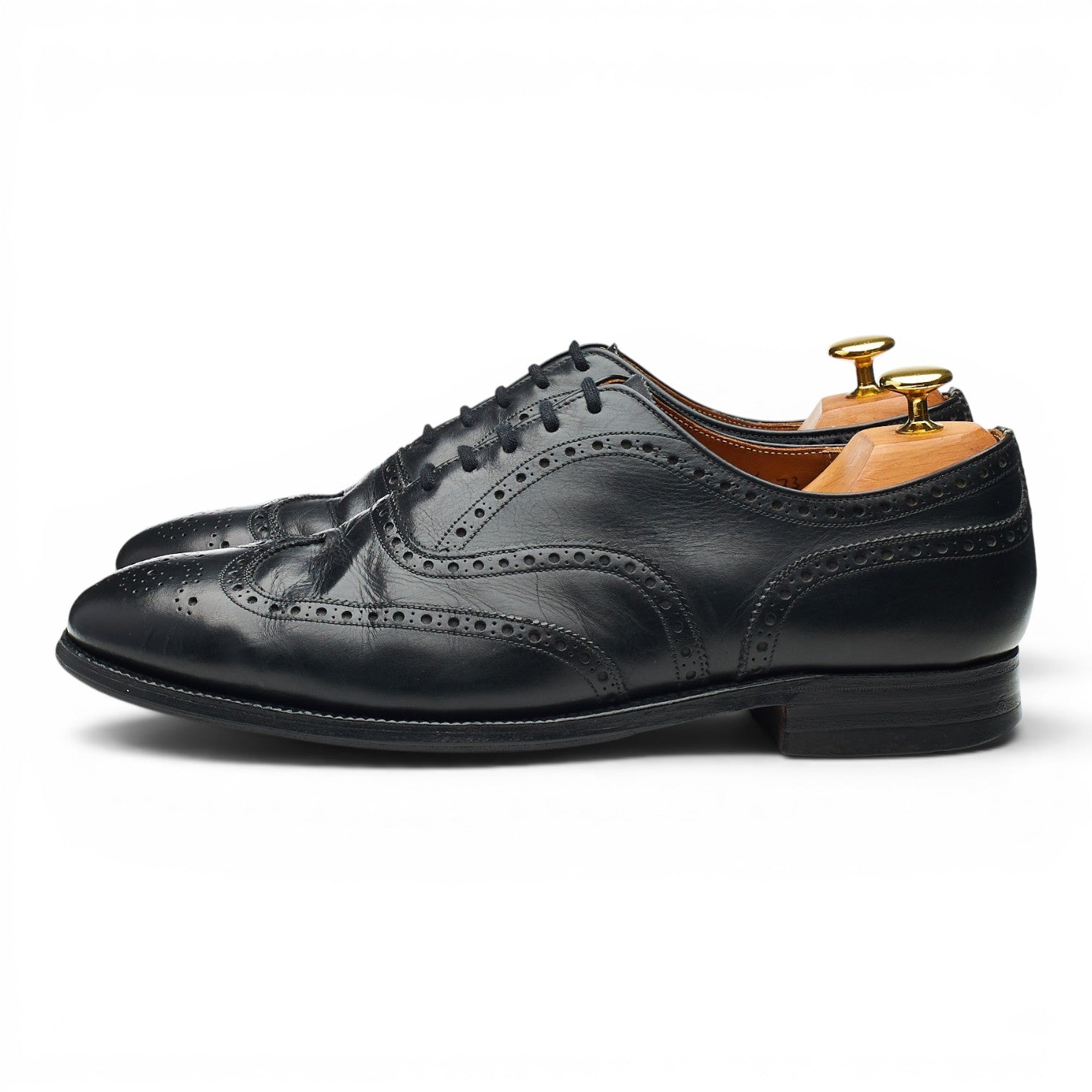 Church's richelieu brogue cuir noir UK 8.5 F seconde main
