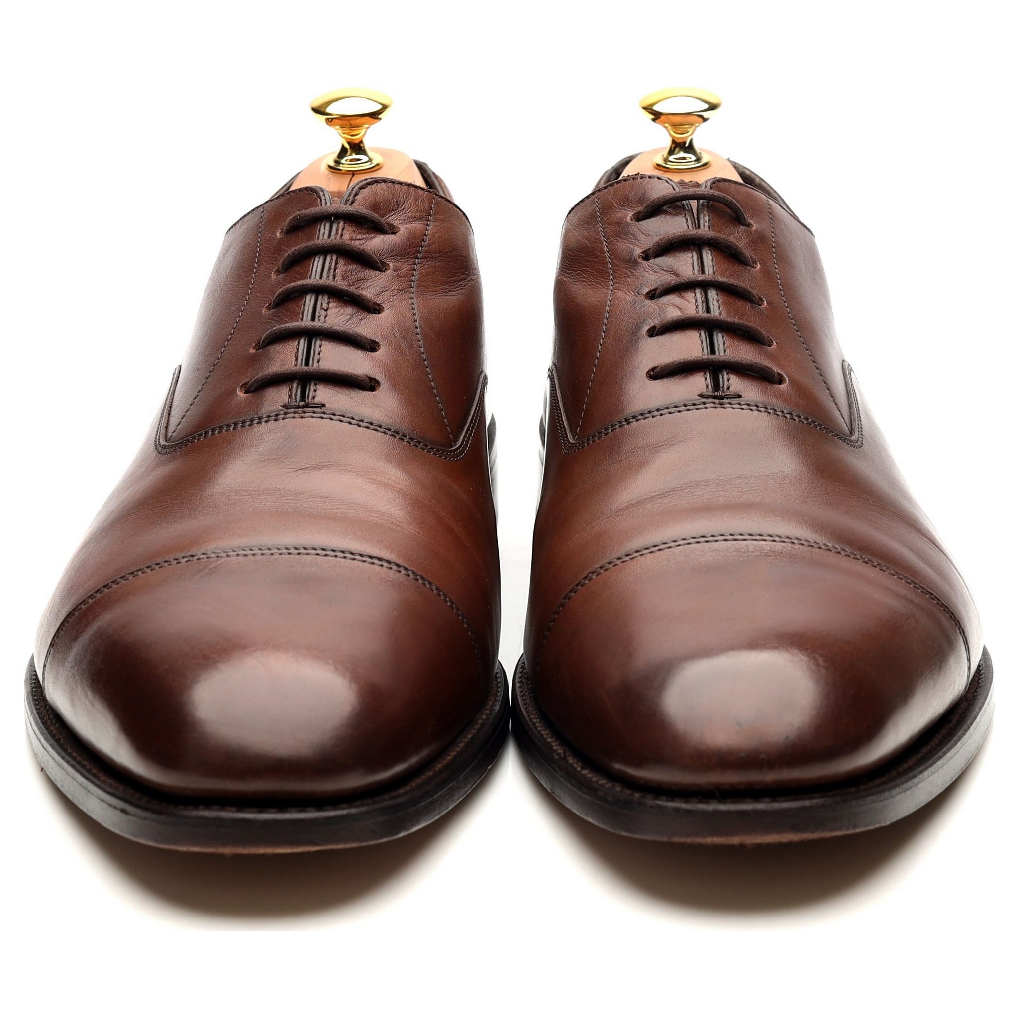 Loake 1880 Aldwych richelieu cuir marron UK 11,5