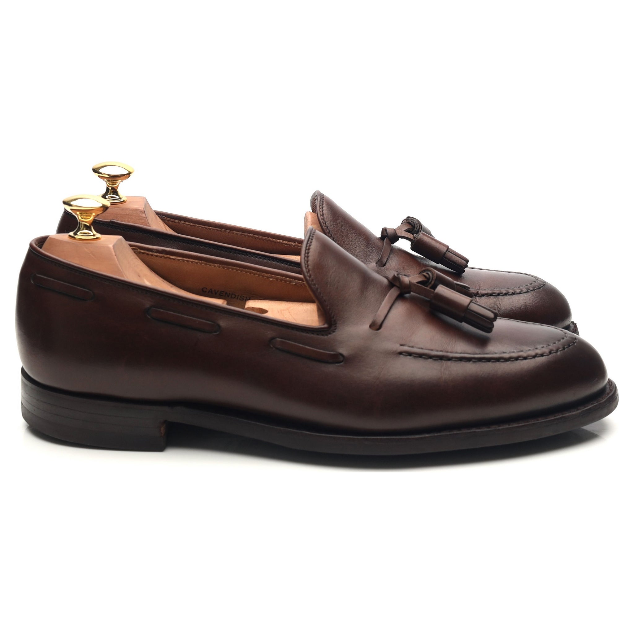 Crockett & Jones Cavendish 2 mocassins cuir marron UK 9