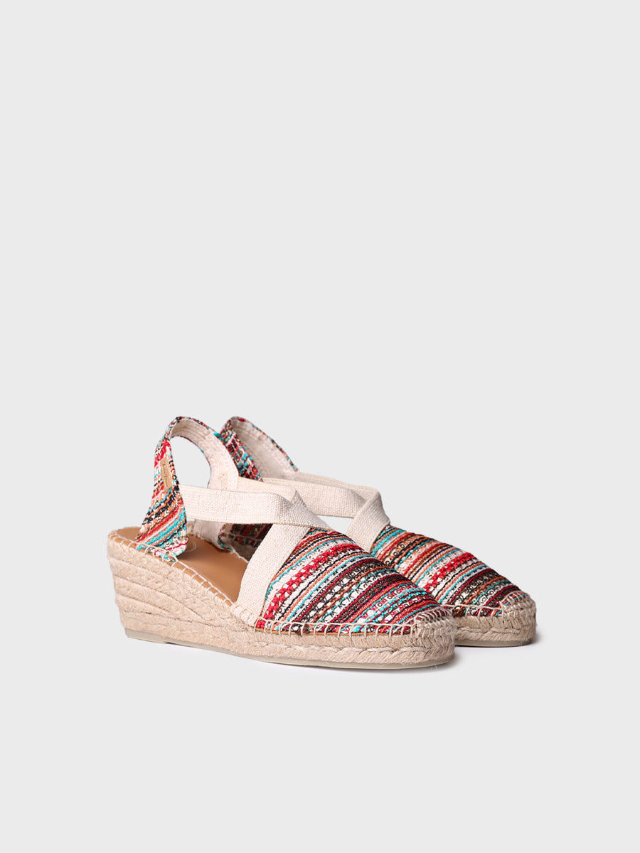 Toni Pons Terra-CH espadrilles compensées multicolore