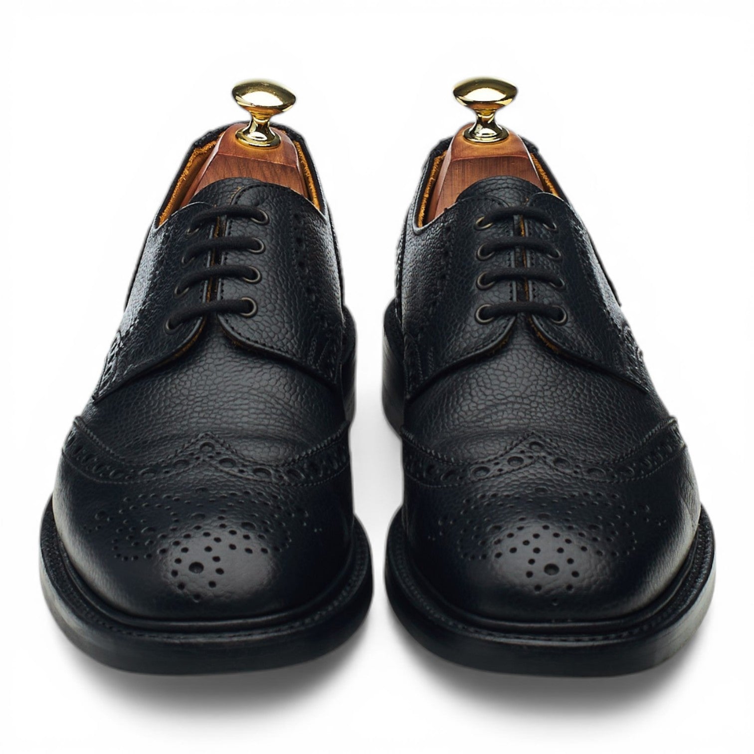NPS Wilson derbys noir UK 7 cuir grainé