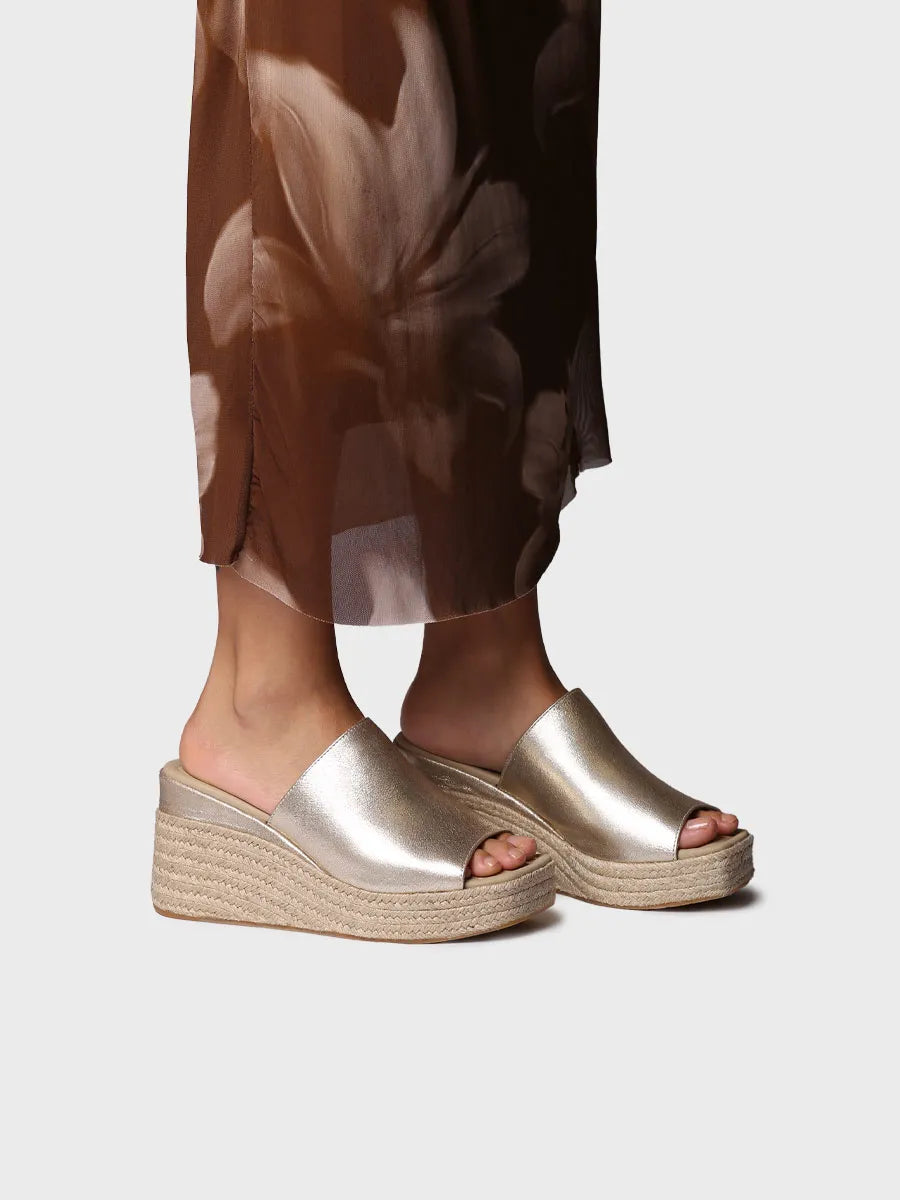 Toni Pons Marlene espadrille femme daim talon 8 cm