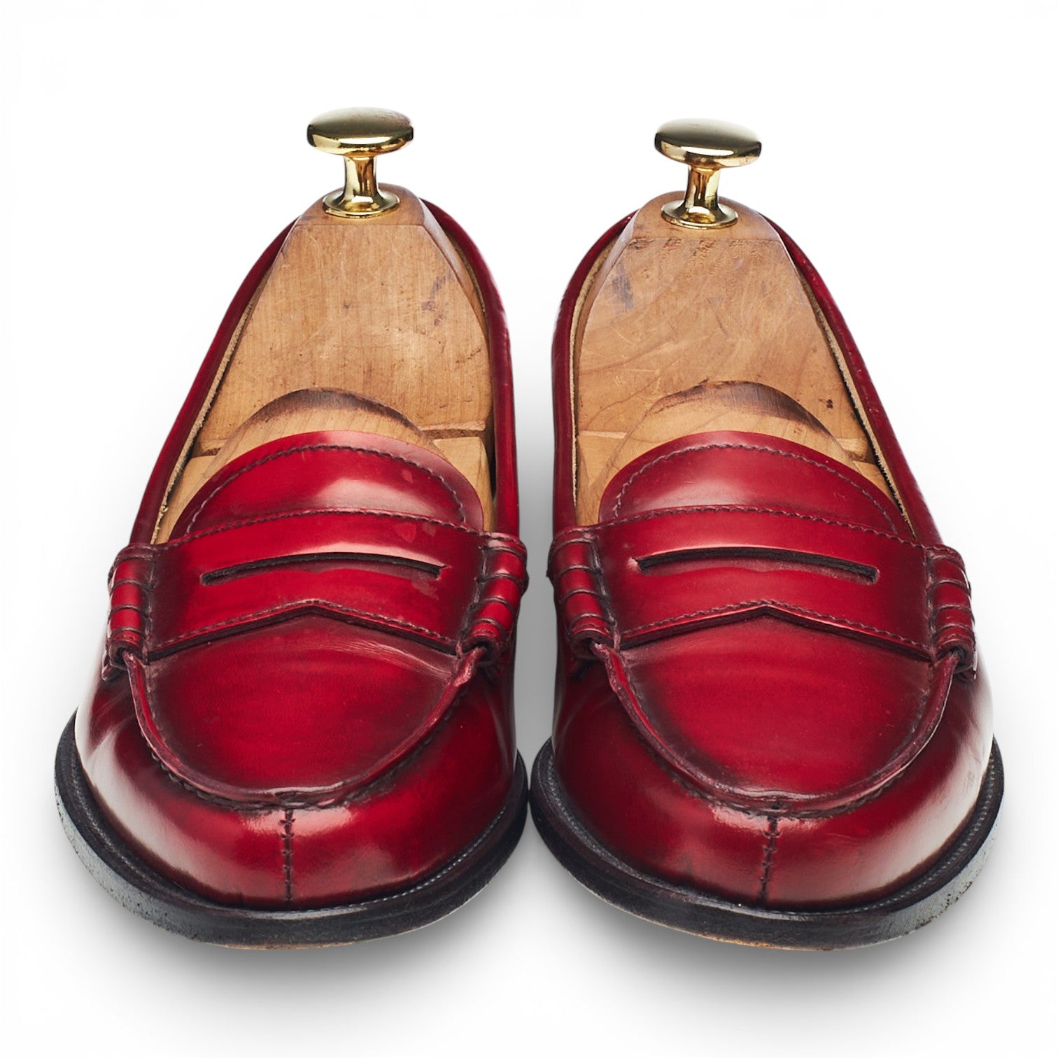 Church's Kara mocassins cuir rouge femme 36.5