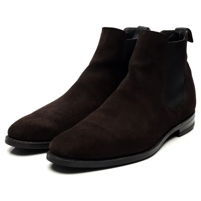 Church's Prenton bottines chelsea daim marron UK 10