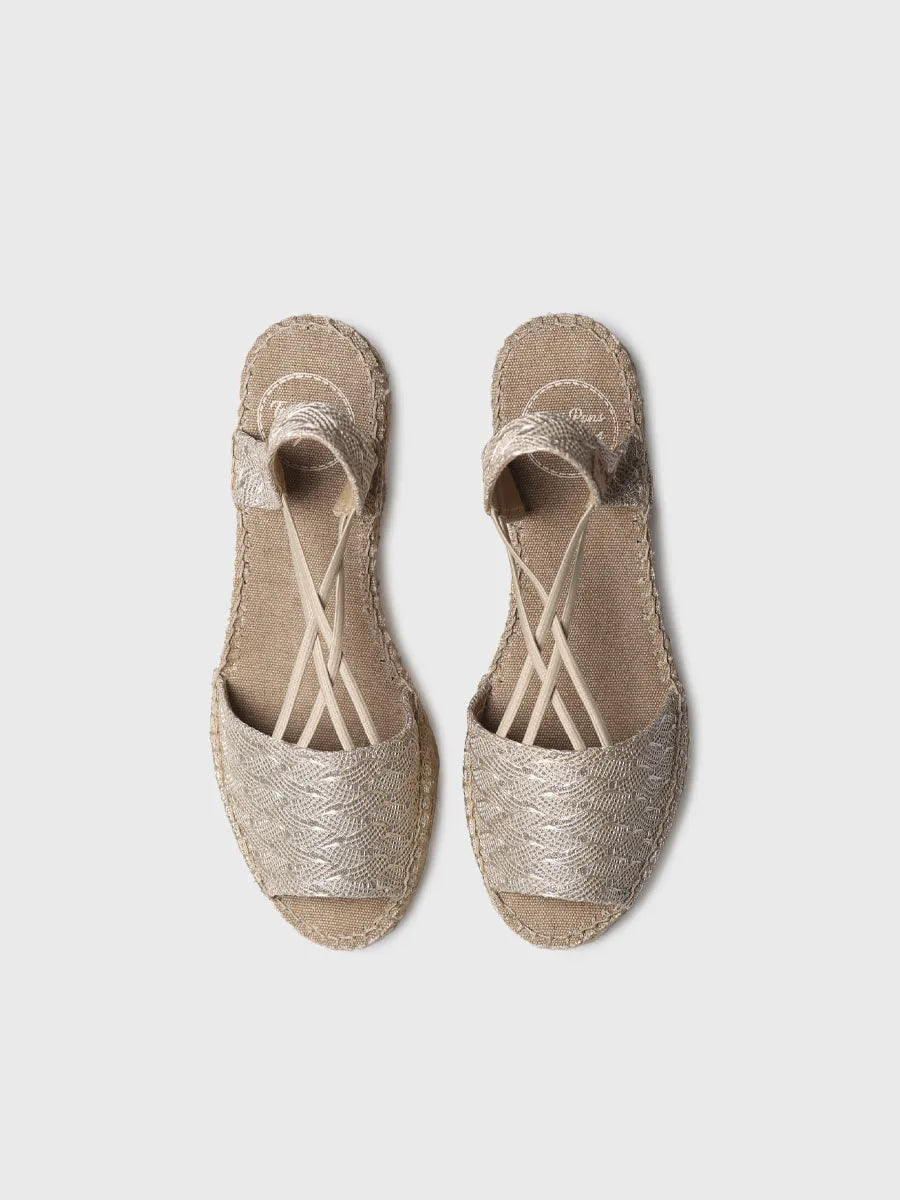 Toni Pons Tess-CG espadrille compensée brillante