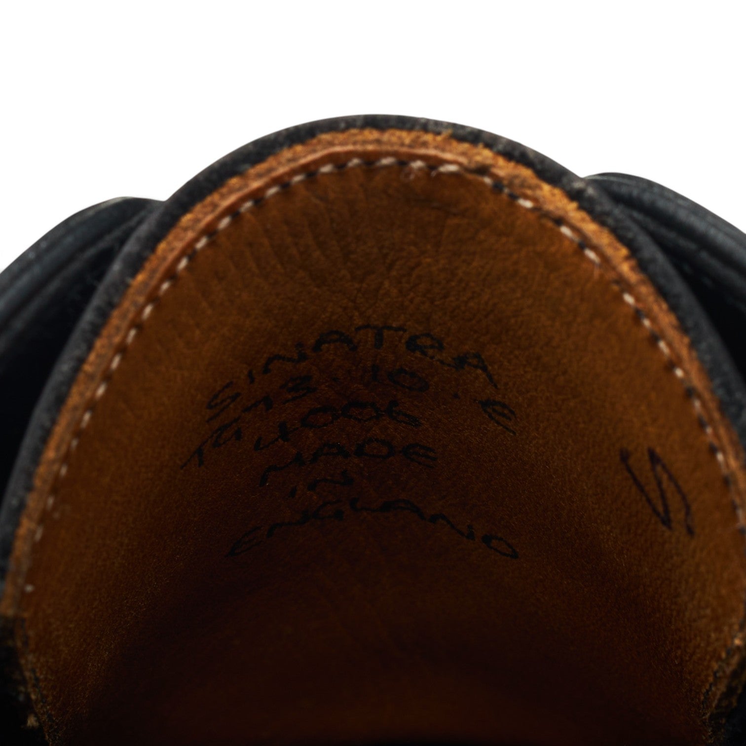 Gaziano & Girling Sinatra richelieu cuir noir UK 10