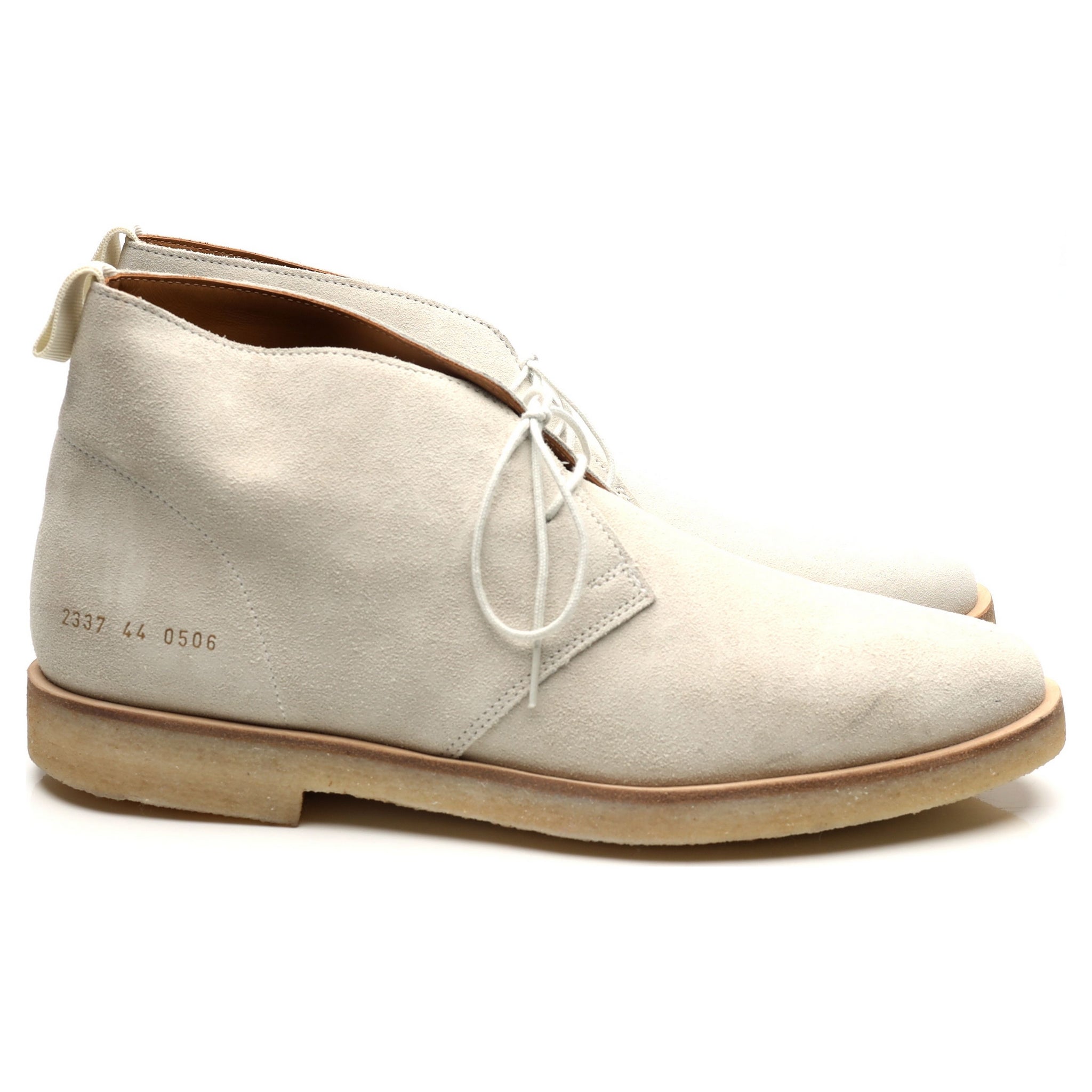 Common Projects Chukka Bottines daim blanc pointure 44