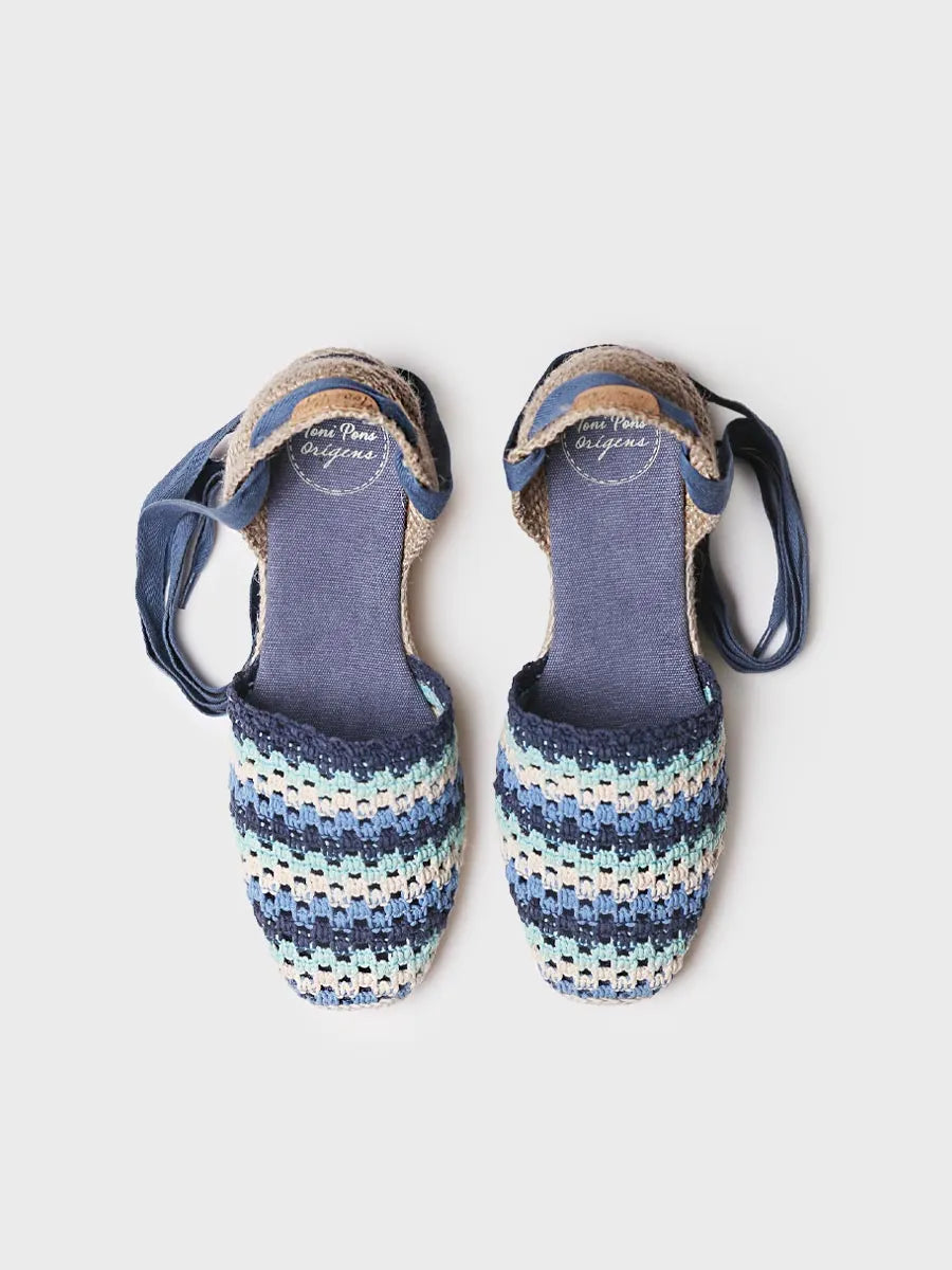 Toni Pons Georgina espadrilles compensées crochet