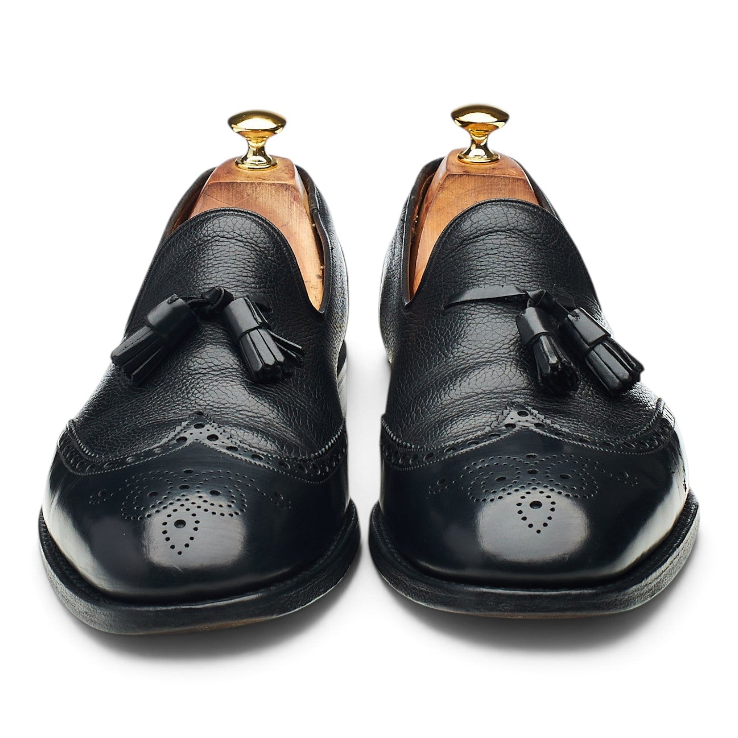 Church's Monet mocassins cuir noir grainé UK 11