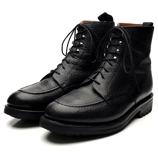 Grenson Sawyer bottes cuir noir UK 8,5 G