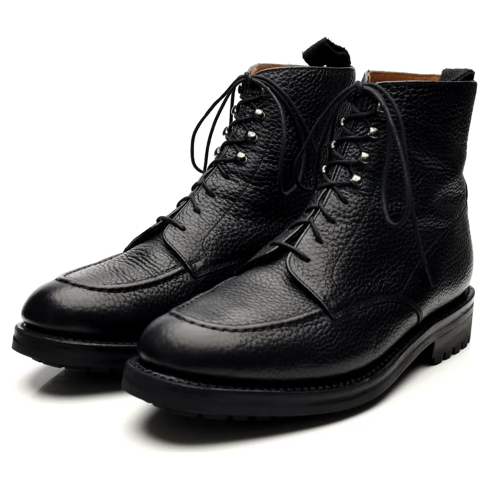 Grenson Sawyer bottes cuir noir UK 8,5 G