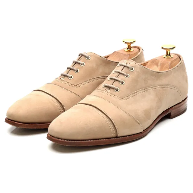Crockett & Jones Flora oxford nubuck pierre UK 6 femme