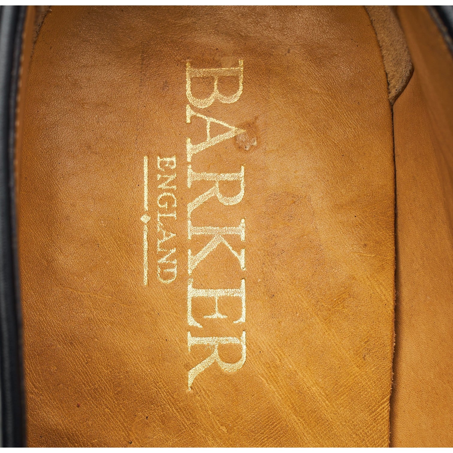 Barker Clive mocassins cuir noir UK 12