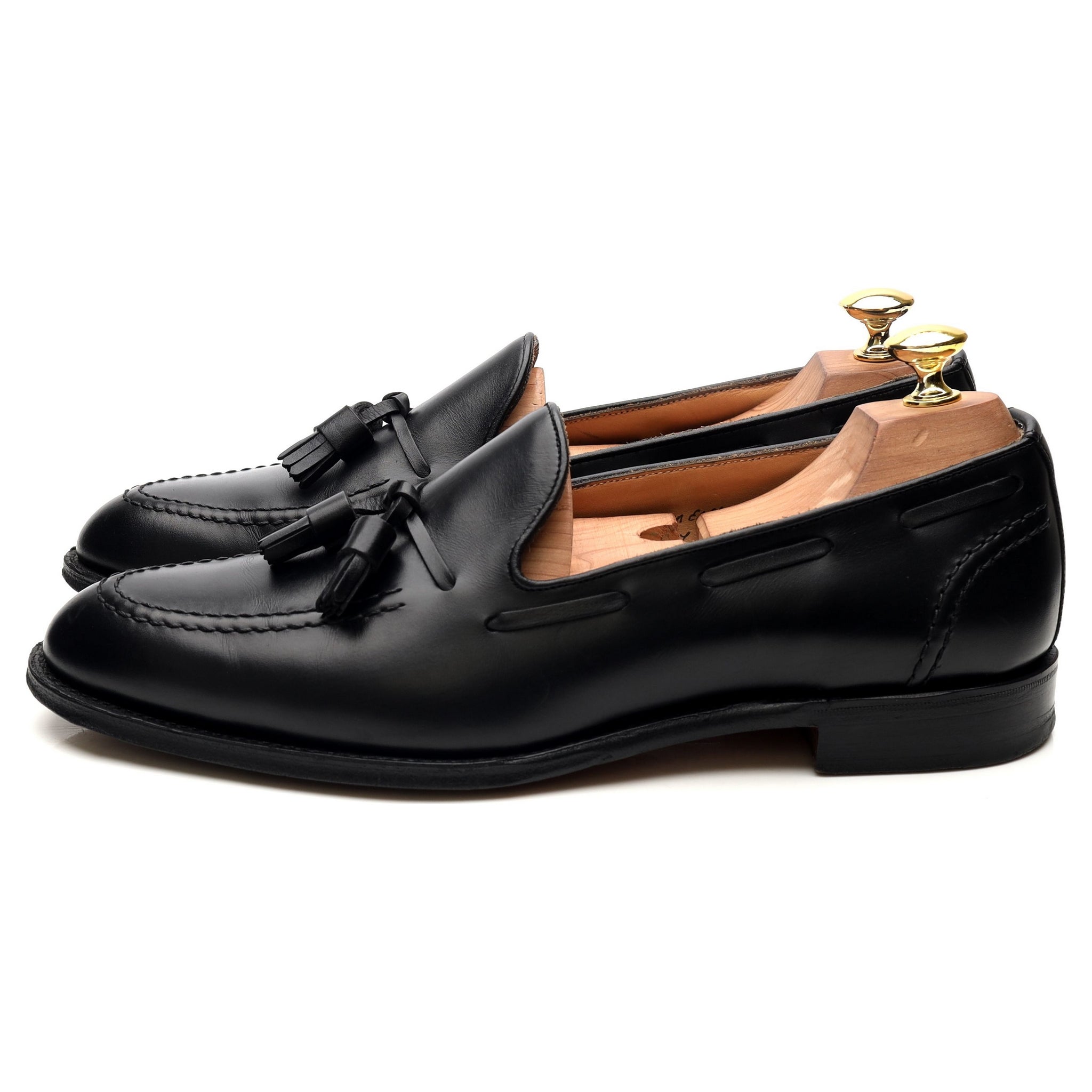 Cheaney Harry mocassin pompons noir pointure 8.5